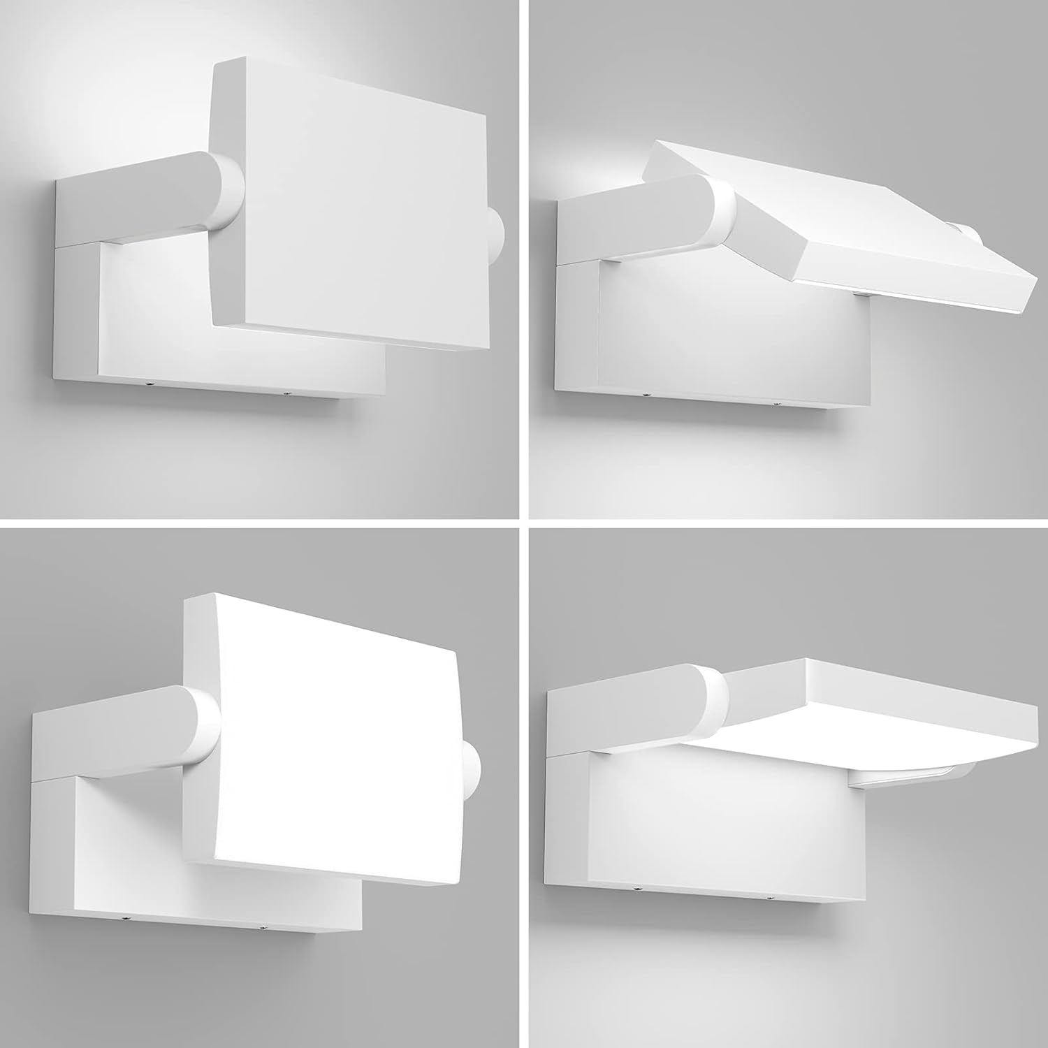 Modern cold white LED light

