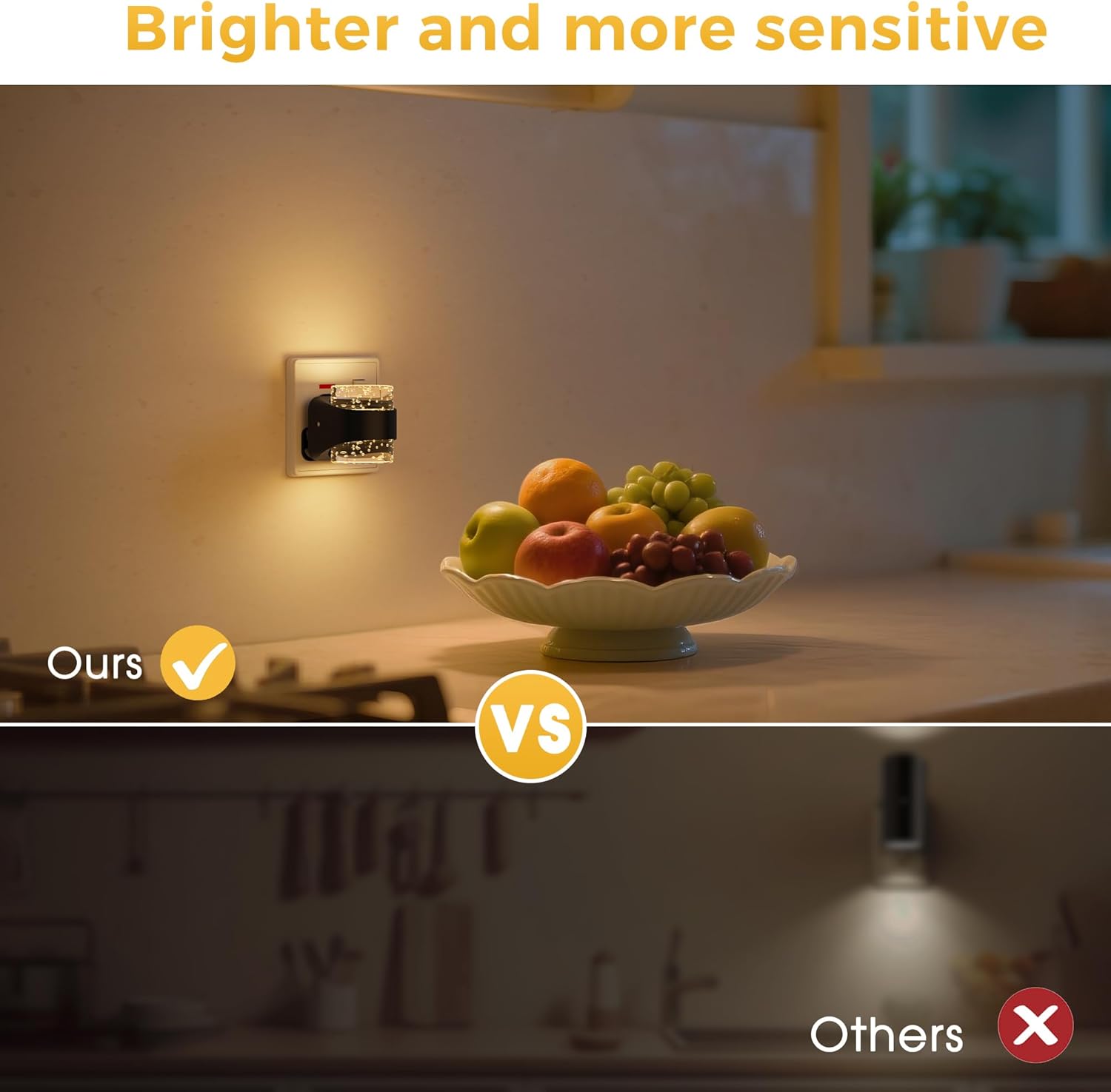 Modern plug in night light


