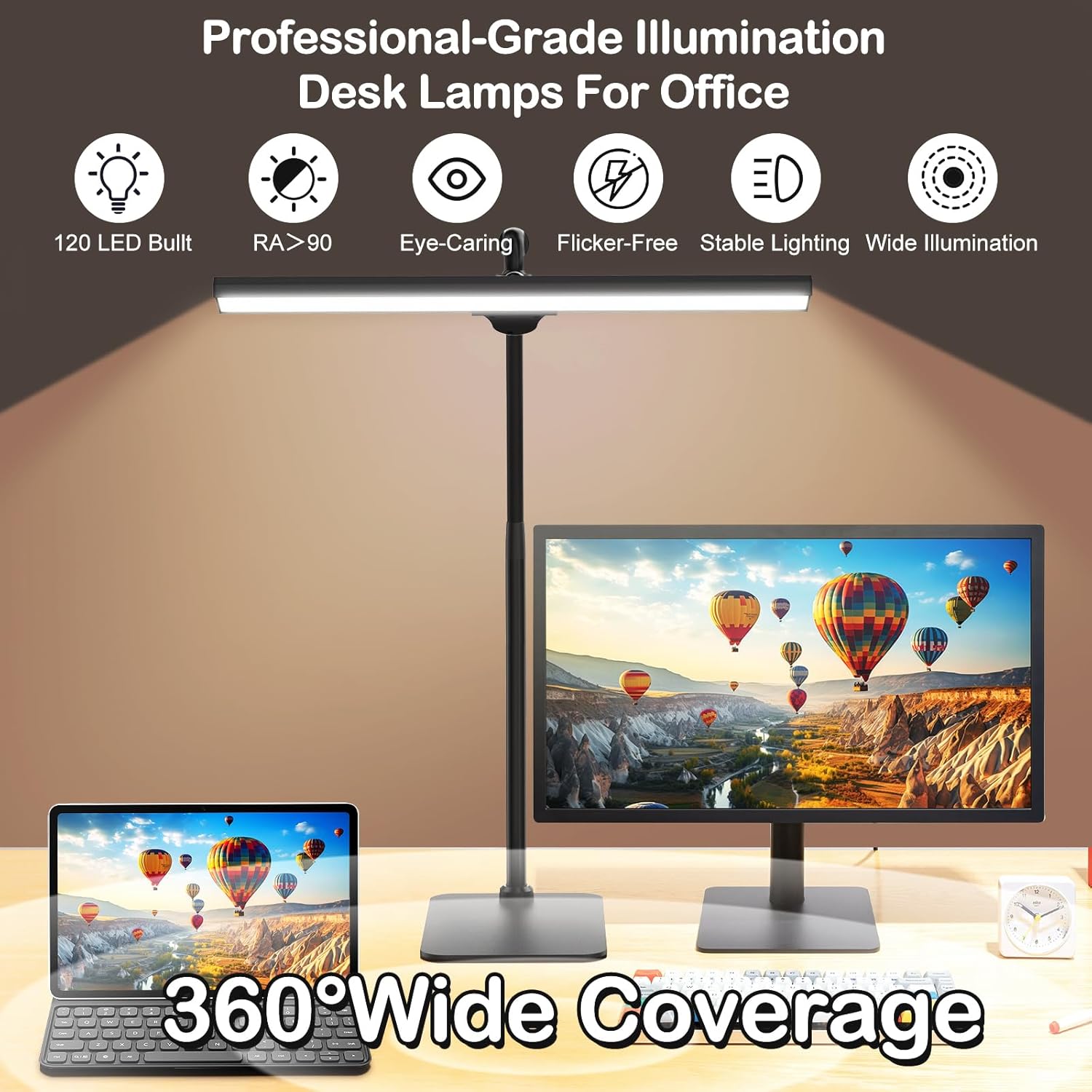 Monitor lighting desk lamp

