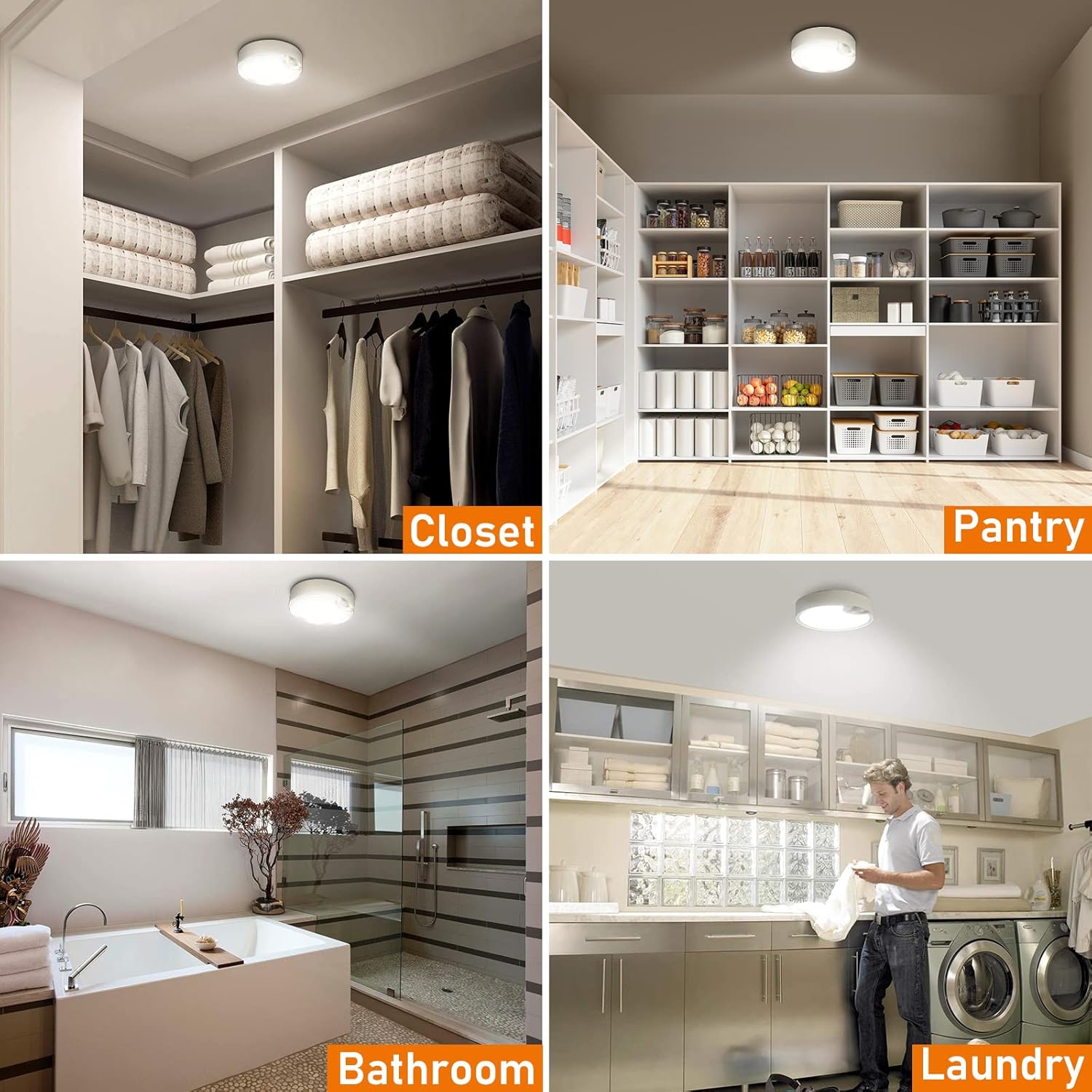 Buy Modern LED Motion Sensor Ceiling Light in UK – Shop Now!