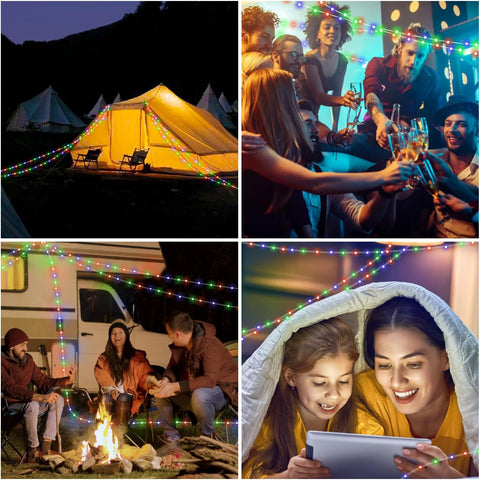 Multi-function camping light set

