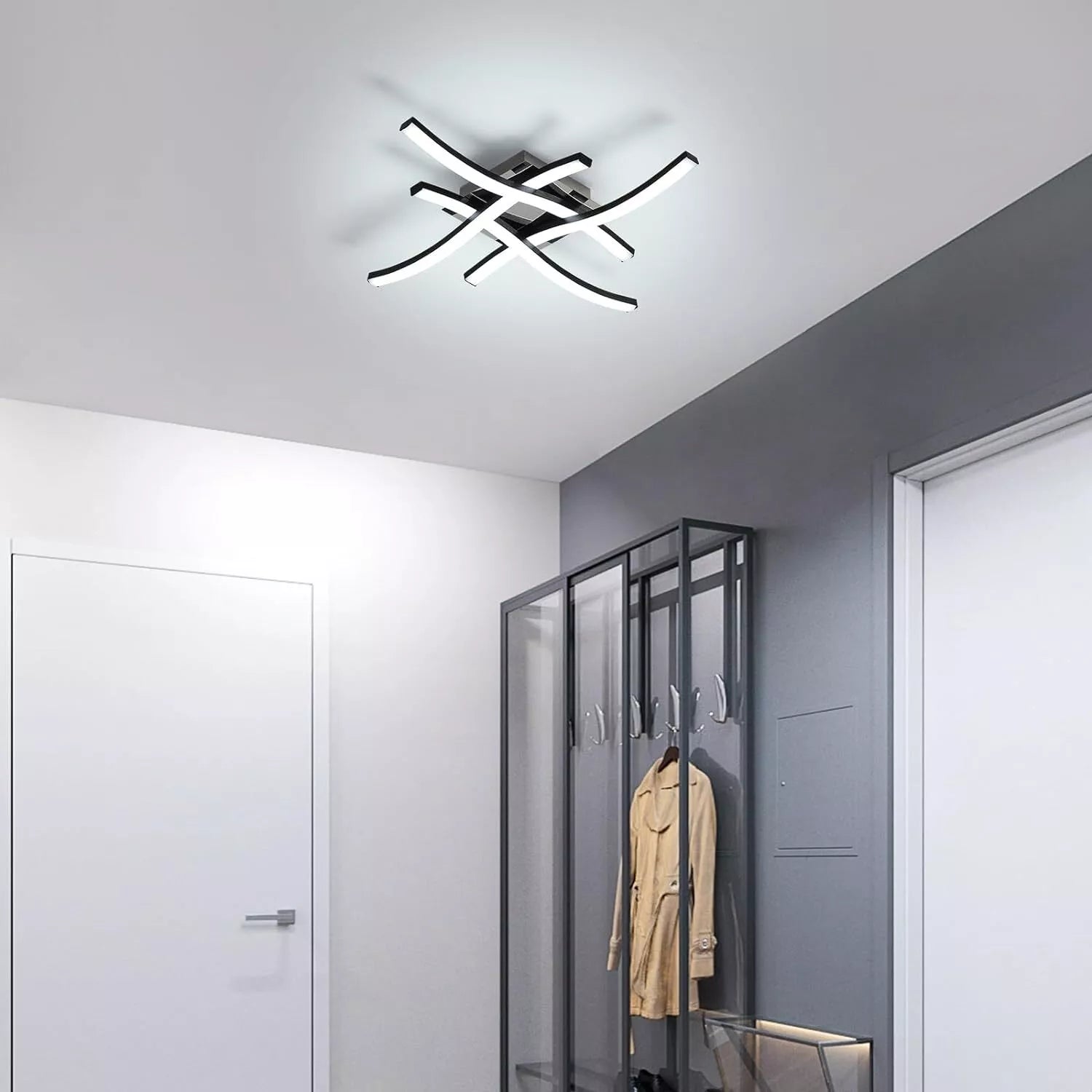  Dimmable LED Ceiling Light in a Contemporary Design

