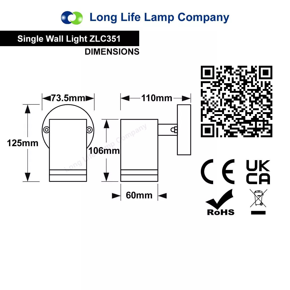 New Garden Down Lamp – Stainless Steel IP65 Outdoor Wall Light – Upgrade Your Space Today!