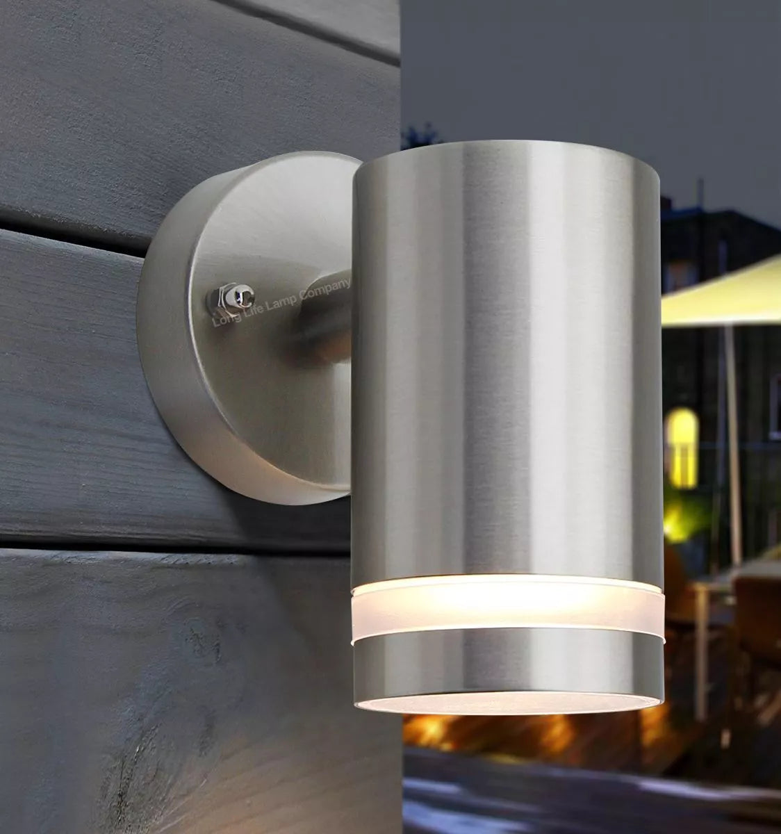 Modern Stainless Steel Outdoor Downward Wall Light in UK
