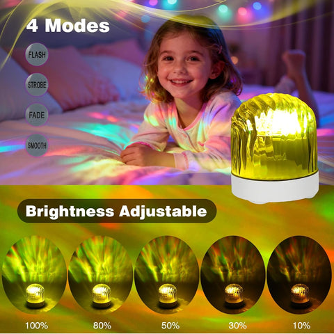 Northern lights style projector for gaming room decor