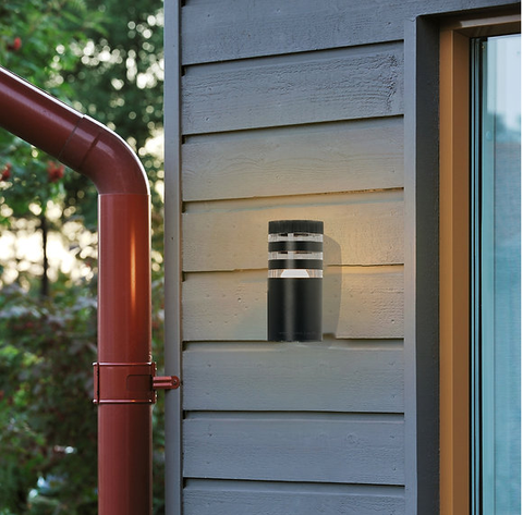 Outdoor lighting providing illumination for a garden pathway

