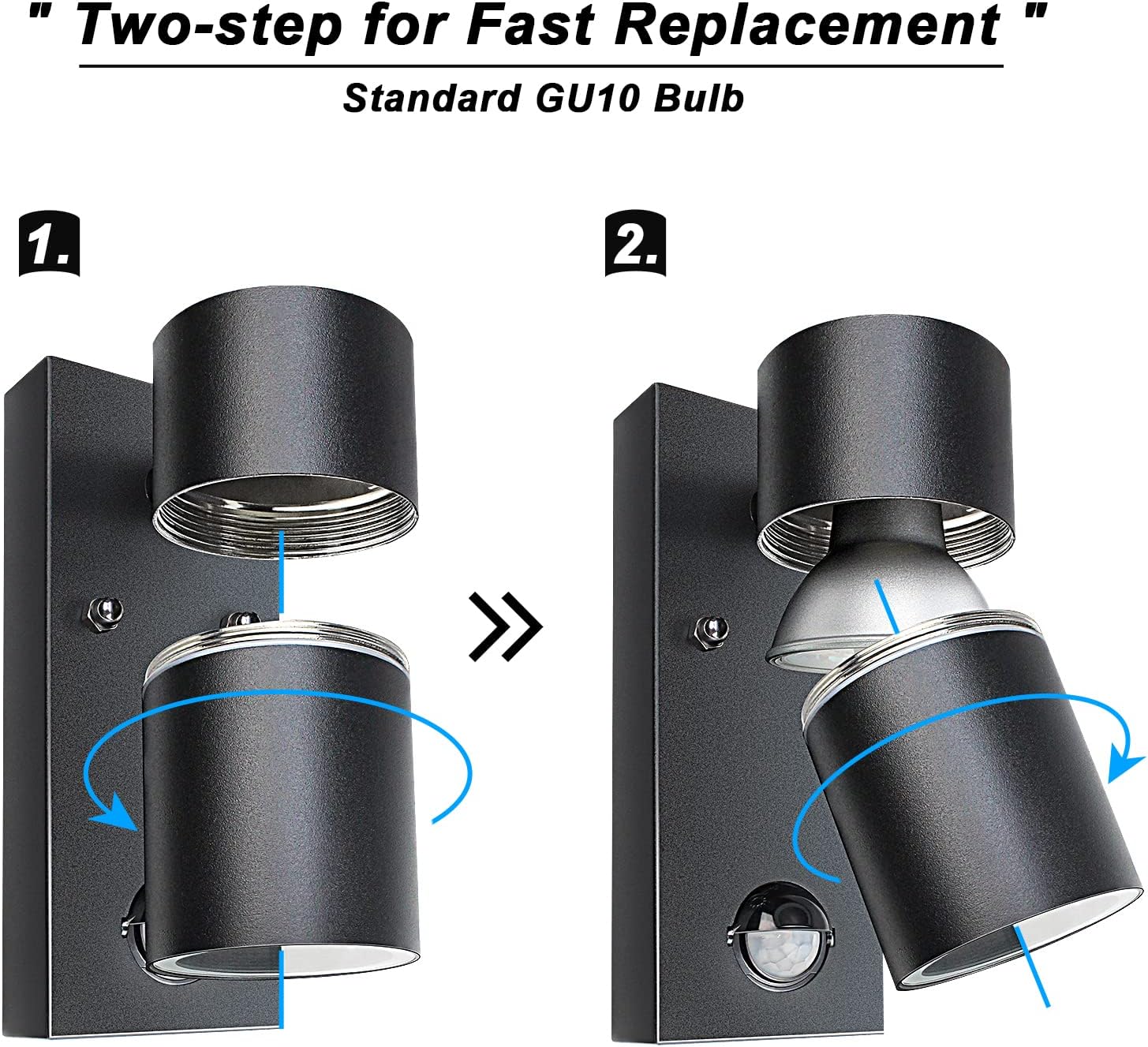 Buy Outdoor Motion Sensor Downward Wall Light in UK - Shop Now!