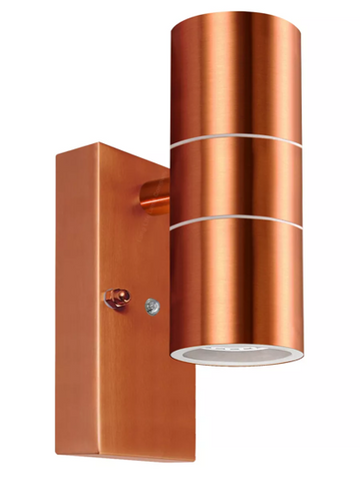 Waterproof outdoor wall light with dusk till dawn functionality for gardens

