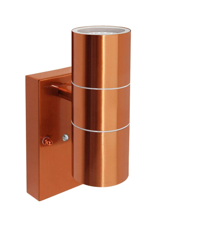 Motion-activated outdoor wall light with dusk till dawn sensor feature


