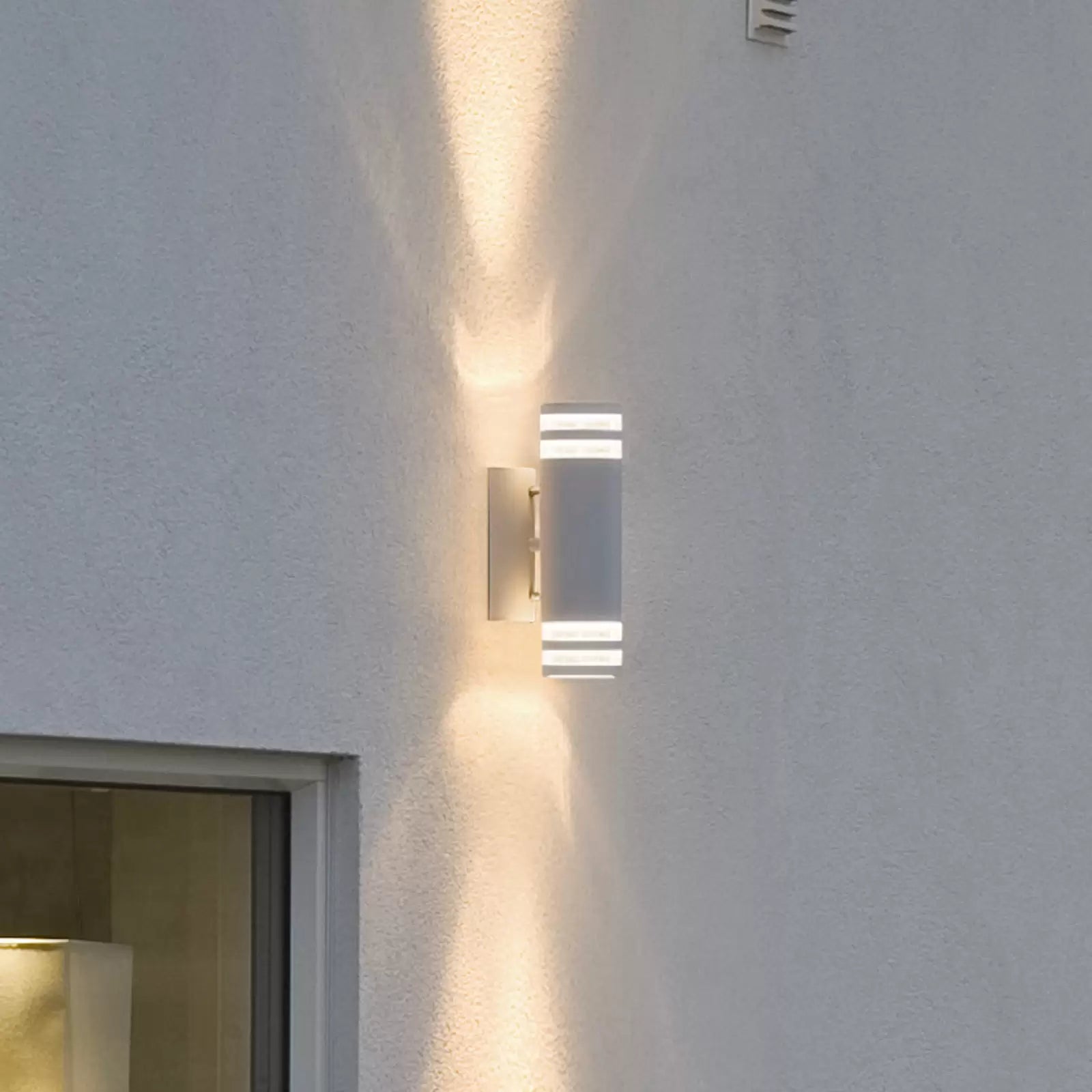 Outdoor Wall Lights Mains Powered/Modena Wall Light Double Up Down/2 x 35 W E27 Max Wall Lamp