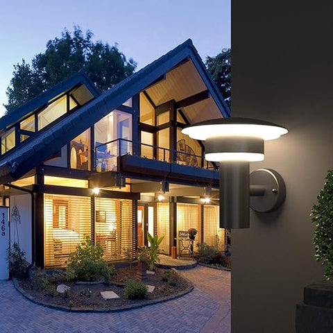 Light fixture with visible double layer design


