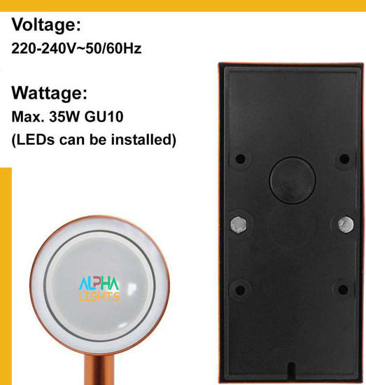 PIR Stainless Steel Single Outdoor Wall Light with Movement Sensor IP44