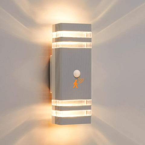 PIR motion sensor wall light

