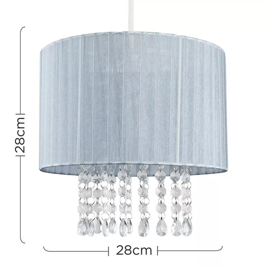 Modern Ceiling Light with Acrylic Droplets UK

