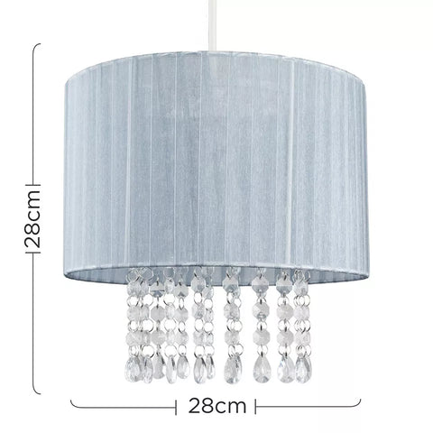 Modern Ceiling Light with Acrylic Droplets UK

