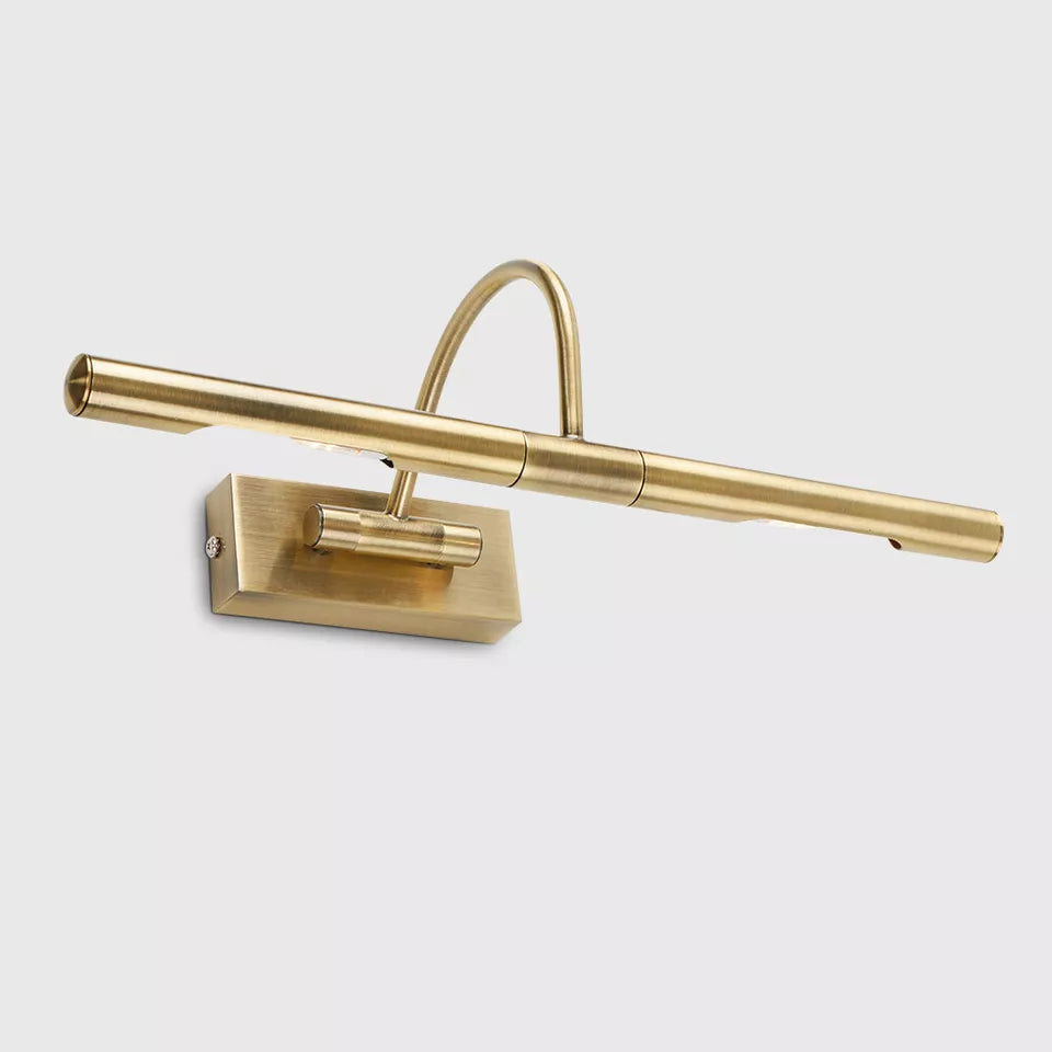 Brushed metal LED light for picture walls UK

