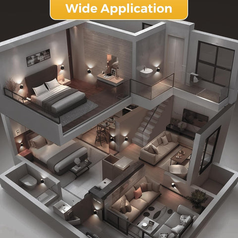 Plug-in LED for modern décor

