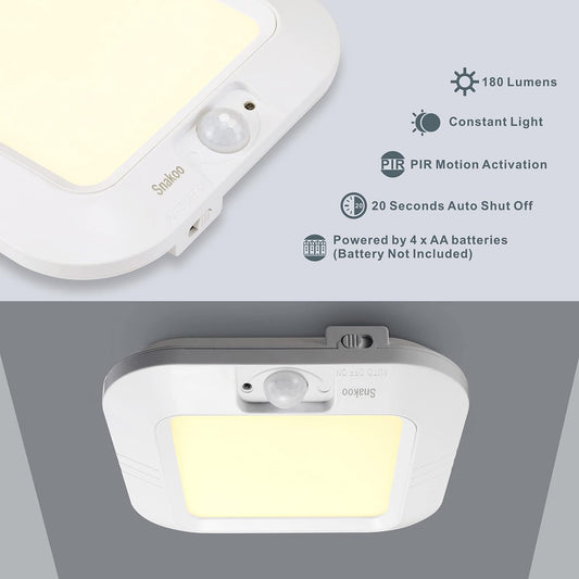 Buy Rechargeable PIR Motion Sensor Ceiling Light in UK - Shop Now!