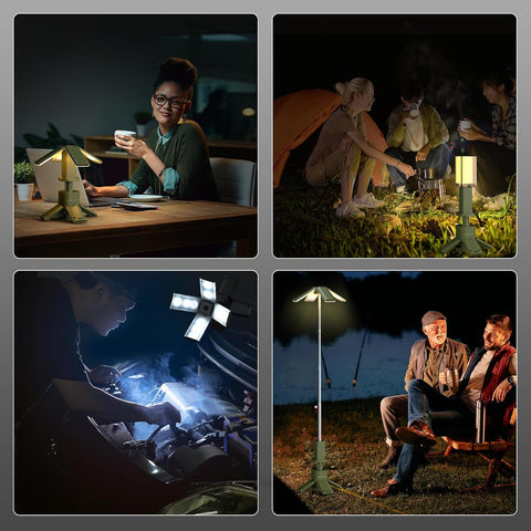 Rechargeable Telescopic Camping Light – 14000mAh LED Lantern