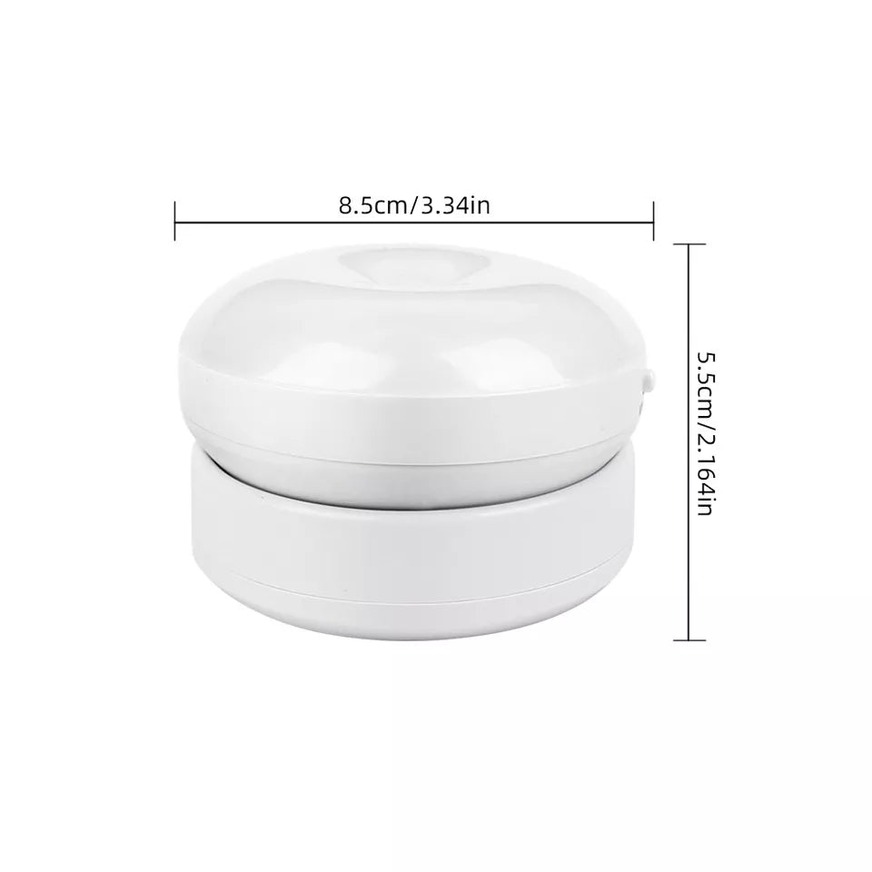 Sensor Led Lights, USB Rechargeable Night Light , Smart Motion Sensor Light with Removable Magnetic Base,Portable Mobile Light with Auto/On/Off Modes, for Cabinet Bedroom Hallway Stairs,Warm White
