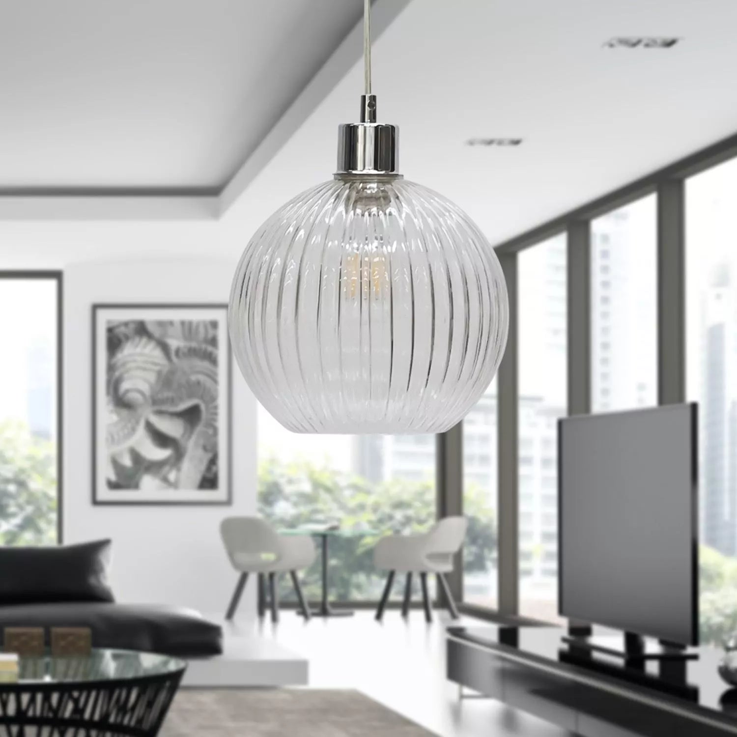 Alpha Lights pendant light holder set
