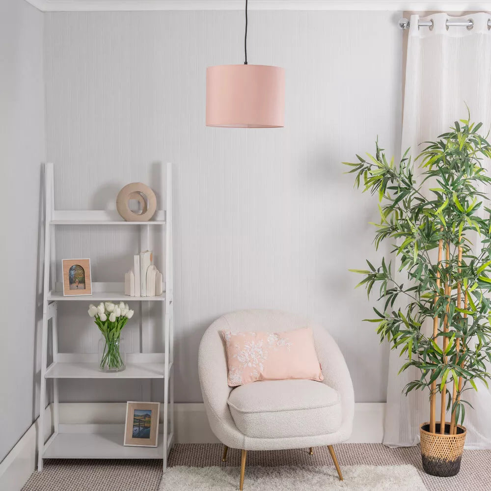 Drum ceiling light shades for modern spaces

