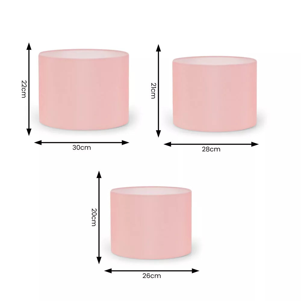 Contemporary pendant lamp shades set

