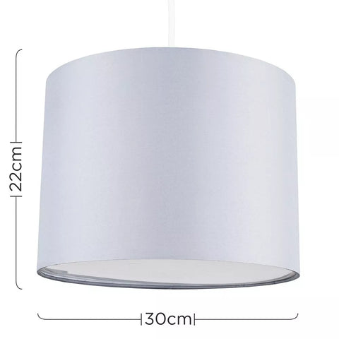 Set of 3 lampshades for pendant lights
