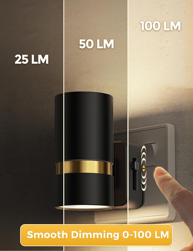 Shop 2 Pack LED Night Light Plug in Wall Light in UK - Upgrade Today!