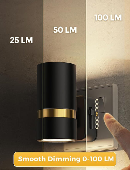 Shop 2 Pack LED Night Light Plug in Wall Light in UK - Upgrade Today!