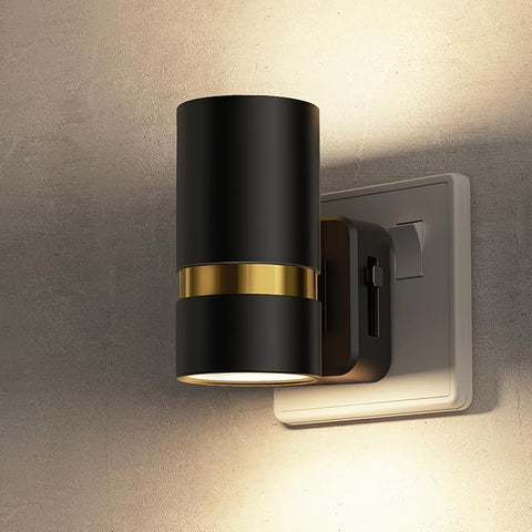 2-Pack Warm LED Plug-In Night Light for Children’s Rooms

