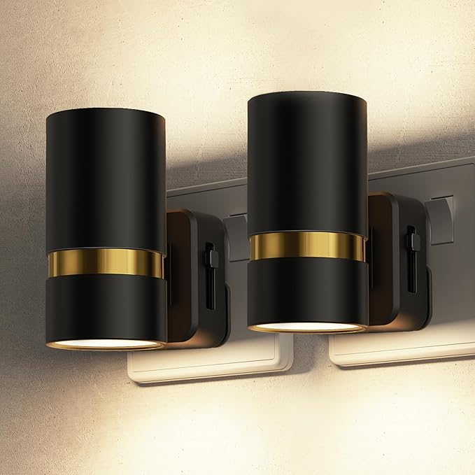 Shop 2 Pack LED Night Light Plug in Wall Light in UK - Upgrade Today!