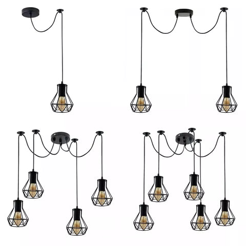 Modern Pendant Ceiling Light with 5 Heads


