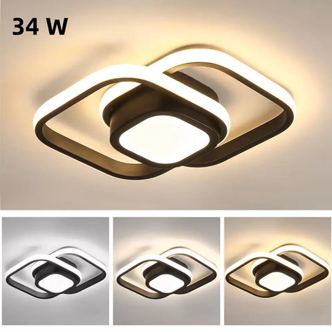 Warm white LED chandelier for living room UK


