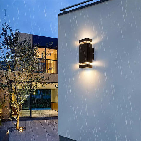 Modern LED wall lights for outdoor spaces, perfect for UK homes

