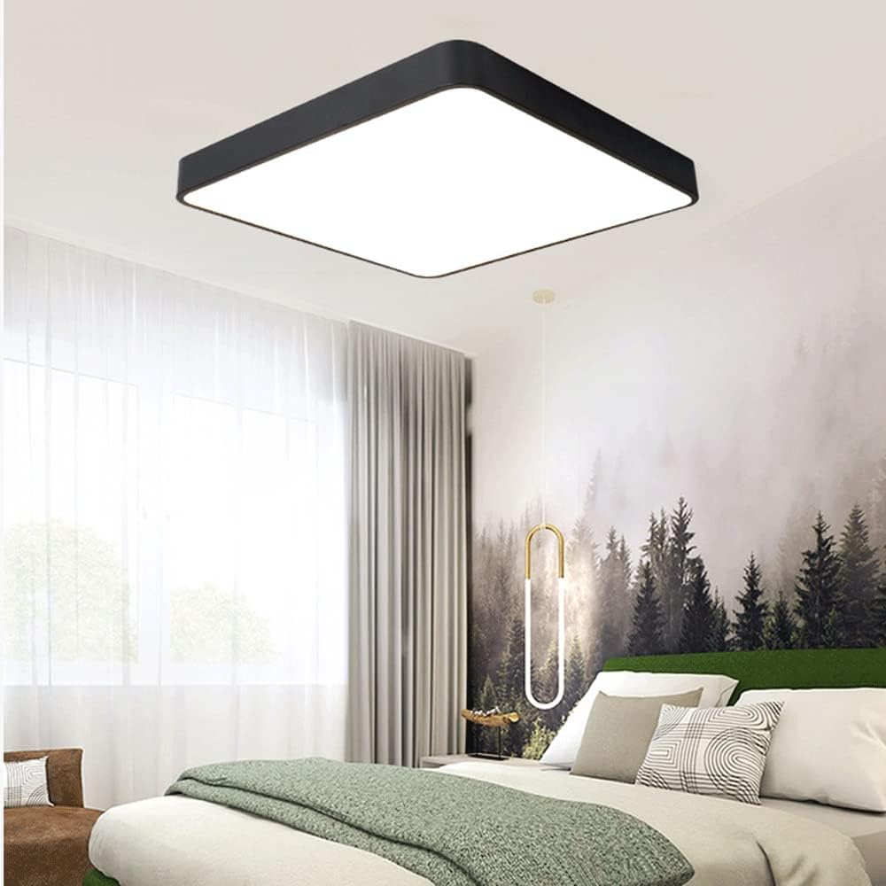 Modern flush mount square ceiling light

