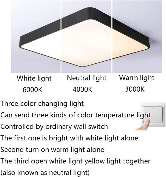 LED Square Flush Mounted Ceiling Lights in UK