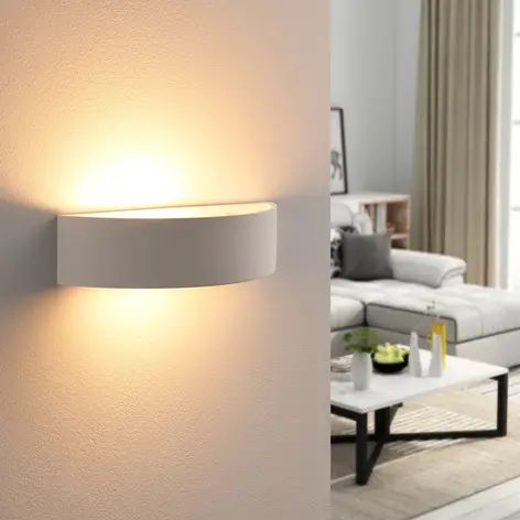 Soft ambient lighting on wall

