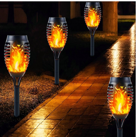 Solar Lights Outdoor Garden 4 Pack

