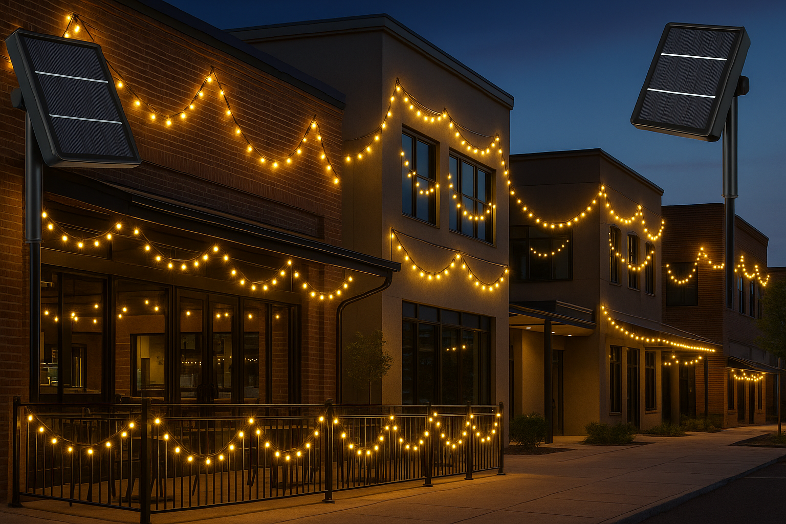 Solar String Lights Outdoor - 200 LED Fairy Lights 65ft