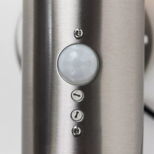 Stainless Steel PIR Infrared Motion Sensor Outdoor LED Wall Light (Warm White)
