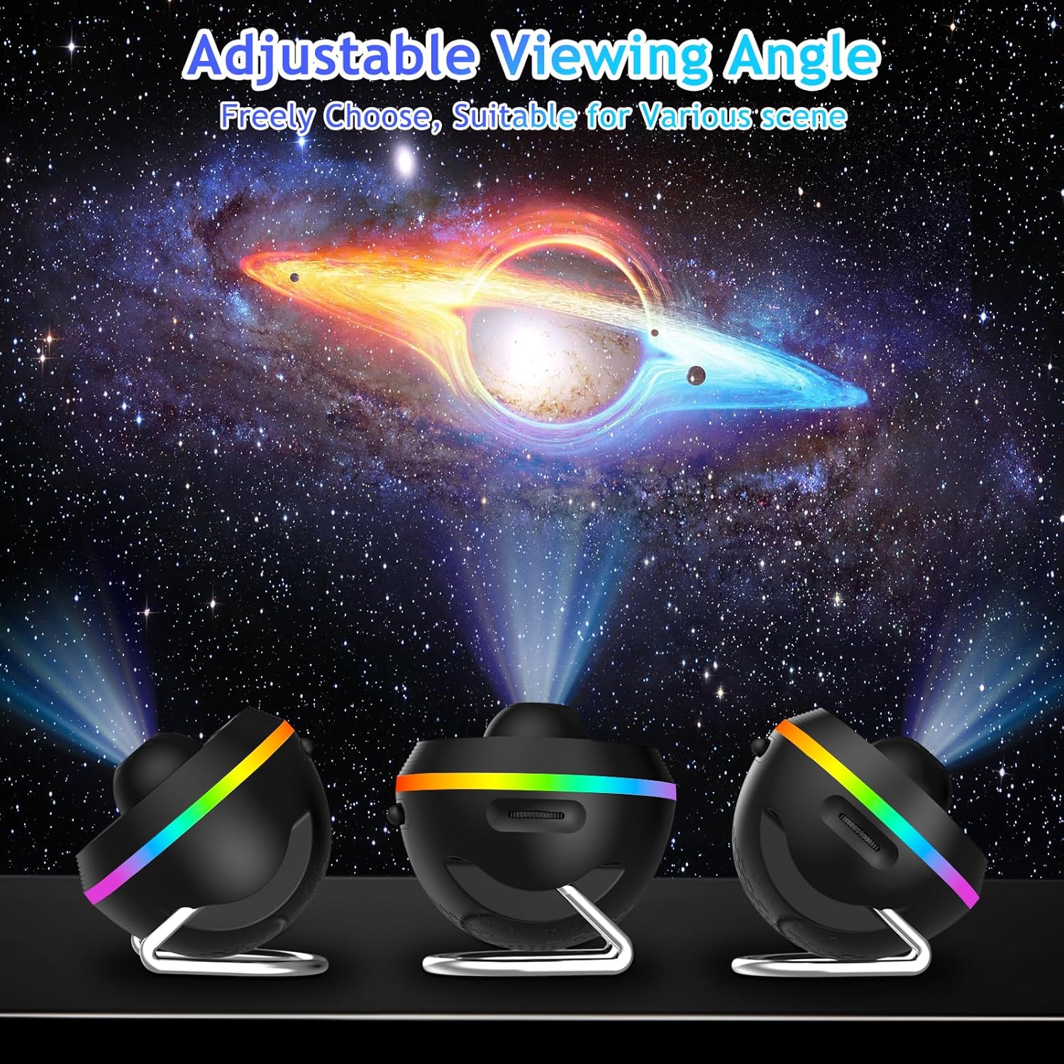 Starry sky ceiling projector for kids