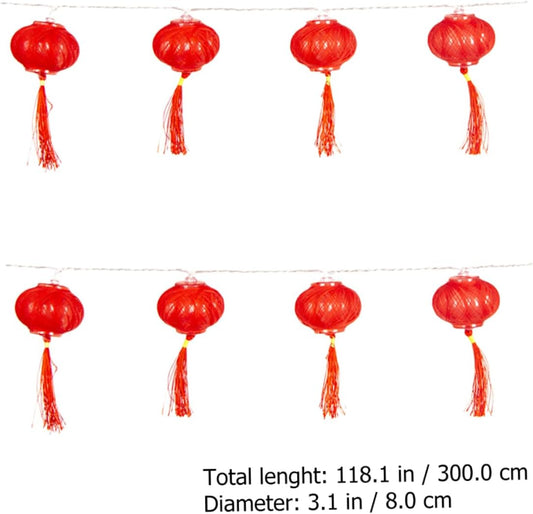String Light Post Xmas Fairy Light Chinese Spring Festival Supplies Hanging Lantern Lights - thelights4u.com