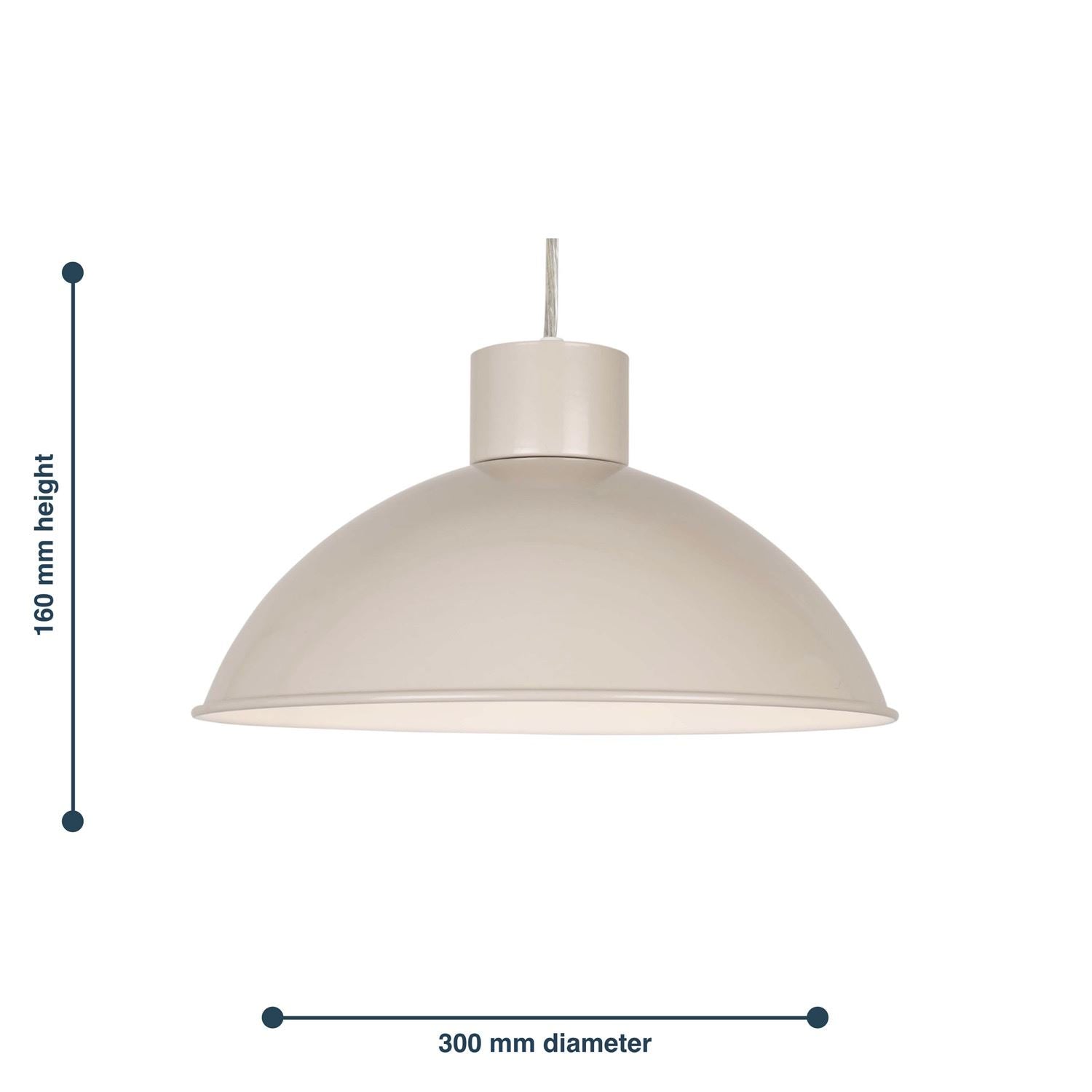 industrial teal pendant light shade UK
