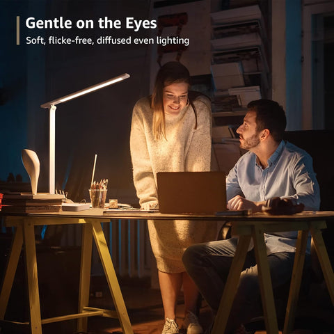 Touch control office desk lamp

