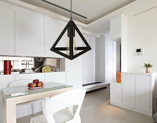 Buy Triangle Vintage Pendant Ceiling Light in UK - Shop Now!