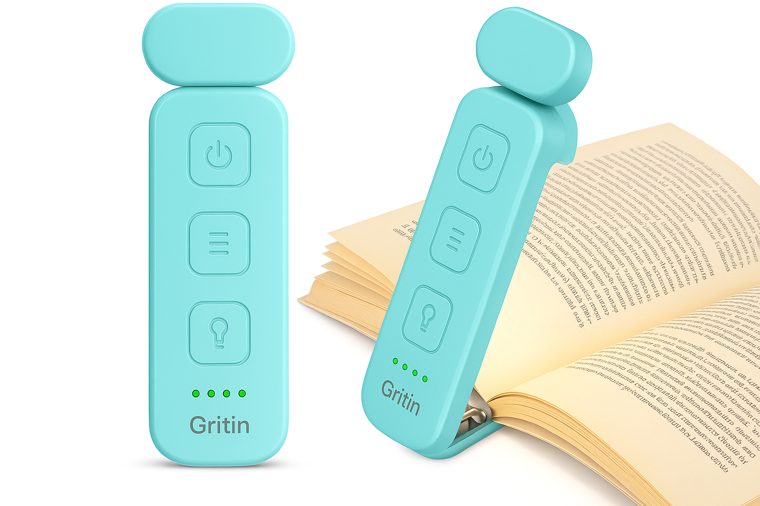 Sample Reading Device Book Light Rechargeable, Reading Light Lamp Clip on Books
