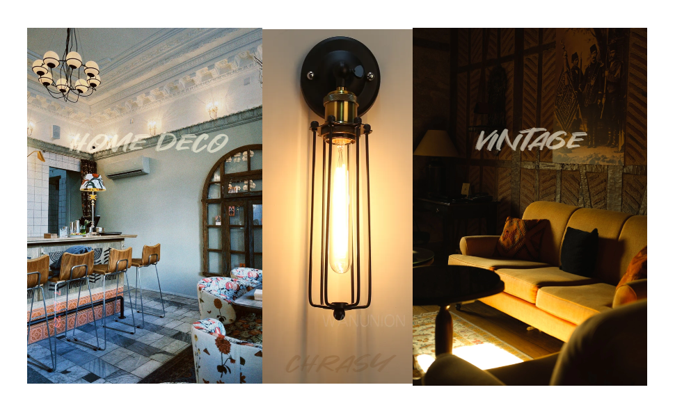 Black LED wall light installed in a contemporary bedroom setting