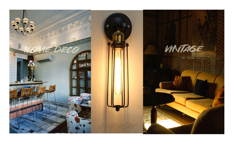 Black LED wall light installed in a contemporary bedroom setting