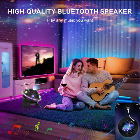 UFO night light projector for kids room